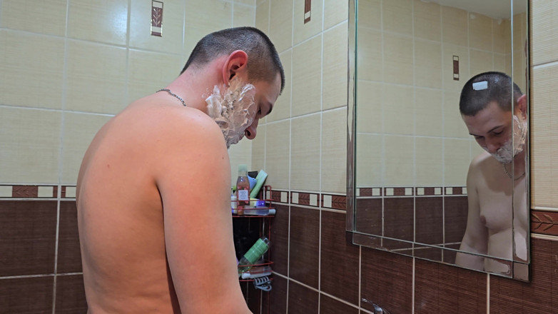 Fap_man93: Just Shaving... or Is It? Wait Till the End