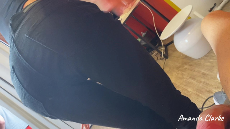 Amanda_Clarke: Handjob Antara Merakam Belakang Pentas Di Sebalik Penggambaran