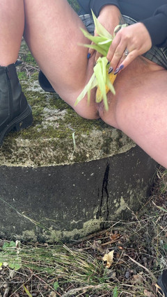 Hairyminka: Kukuřičný klas musel sloužit