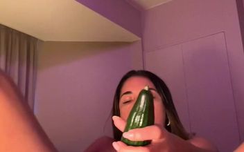 Cucumber Pleasure with Mia Nins – Solo Self Play Insert