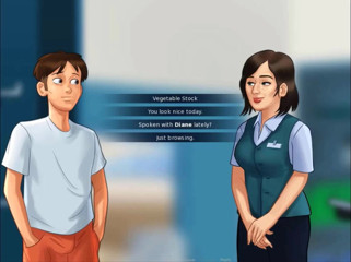 Cartoon Play: Summertime saga part 222 - skirt is torn