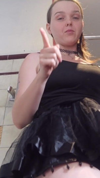 Excerpt From a Newly Filmed Video, Were You Looking up My Skirt? Such a Bad Boy! Tells You How Bad You Are and Then JOI