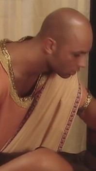 Great orgy in ancient Rome. Double penetration.