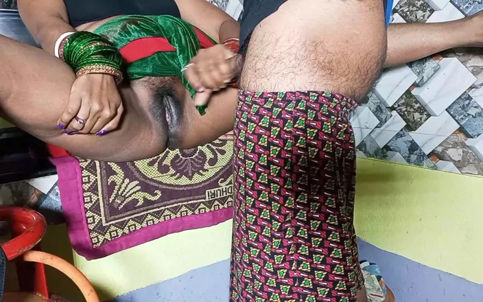 FireeCouple: Fucked Bhabhiji working in the kitchen when no one was...