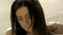 Denudeart: Valentina Bianco ve stříkání