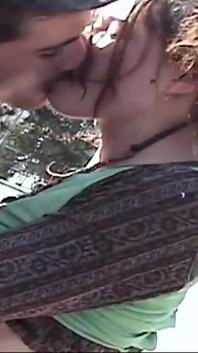 Amateur Couple Fucks Hard in the Woods