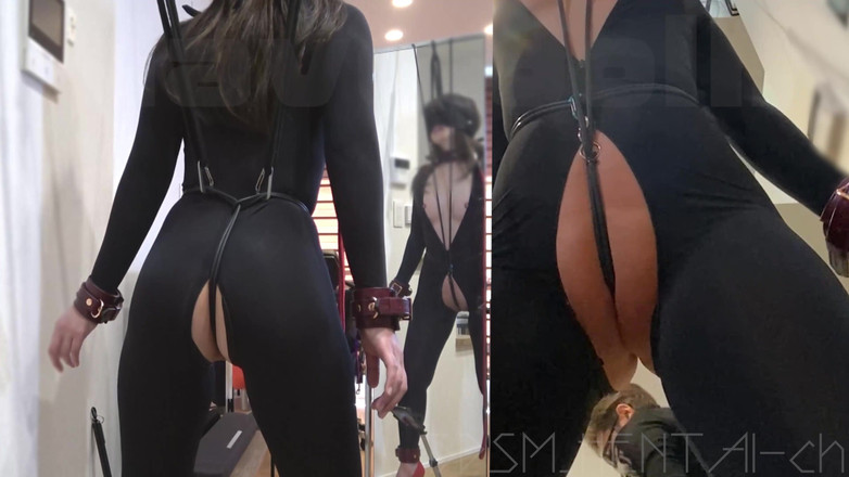 BDSM_HENTAI-ch: Schrittseil-muschi-Nahaufnahme: eine masochistische sklavin gibt ihrem meister einen blowjob. Sperma...