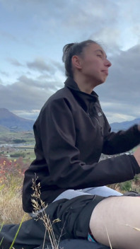 Mountain Hiking Blowjob & Swallow
