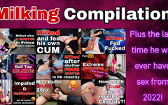 Training Zero: Kompilace výstřiků, dojení ptáků zničené orgasmy