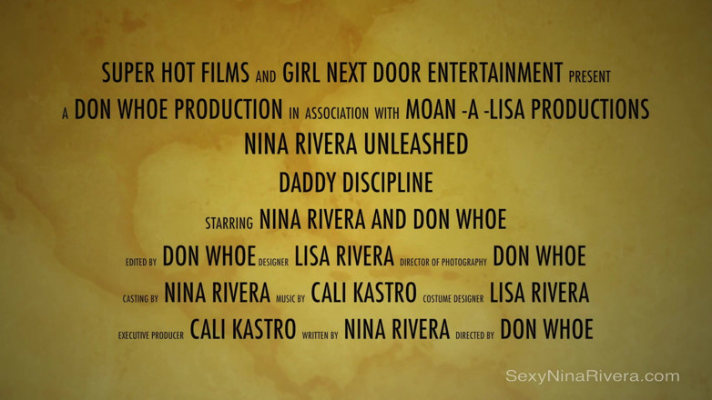 Super Hot Films: Üvey babam beni bağlıyor ve benimle sikişiyor / Nina Rivera