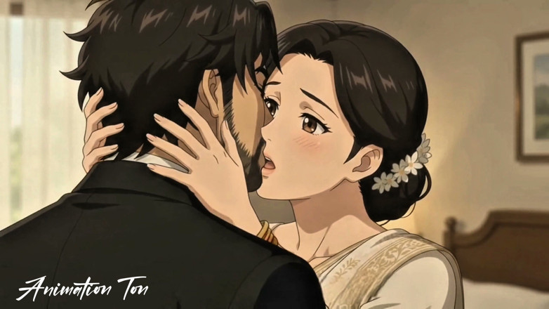 AnimationTon: 에피소드 5: 남자가 보스 키야와 아내를 공유하다