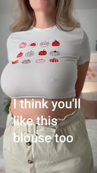 An Elegant Blouse for Large, Enormous Breasts