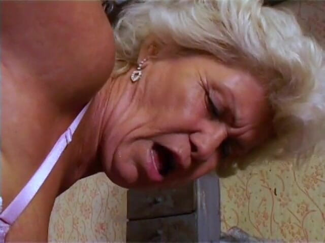 Old Good Porn: Horny granny knows how to seduce young man to fuck...