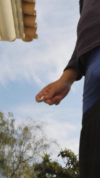 Hot Guy Caught Smoking and Sagging Outside (non-nude)