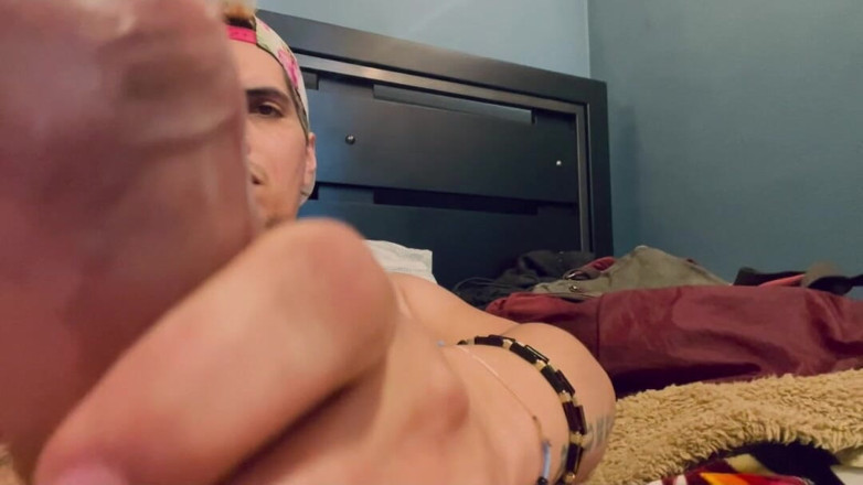 Andy snickerz: Velký Cumshot Hung Hot Nesestříhaný hřebec