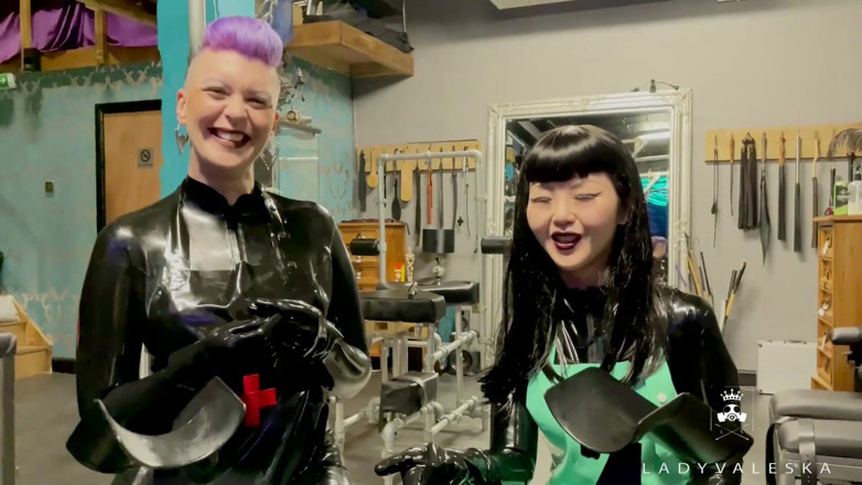 Lady Valeska: Dominant nurses give you prostate examination