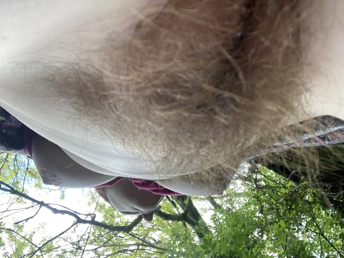 MistressWriggler: Pitter Pattering Myself in the Woods After an Innocent Titty...