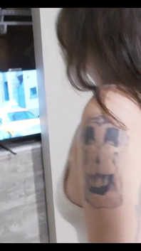 Free Use Girlfriend Sucks and Fucks While Watching a Movie