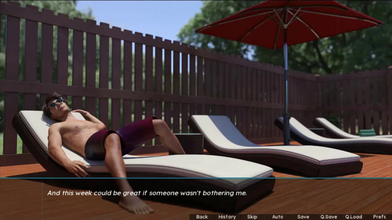 Visual Novels: Aroma musim panas bagian 1 (rute pacar)