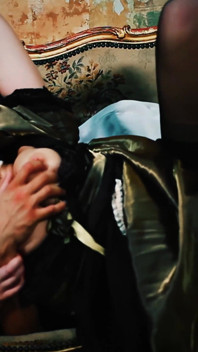 Paige Turnah uwiedziona przez Dashing Rogue w jej salonie
