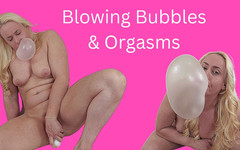 Michellexm: Kouření bublin a orgasmy bubblegum