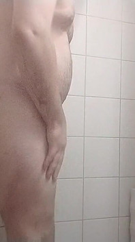 Chubby Gay Shaving Cock and Balls