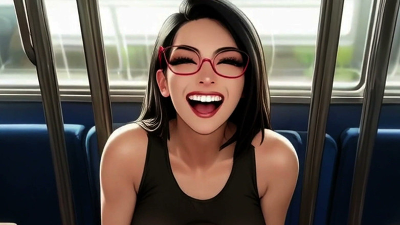 Spicy Toons: Lin Gets Fucked on the Train