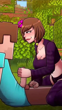 Minecraft пародія збудженийкрафт повна гра галерея Дженні