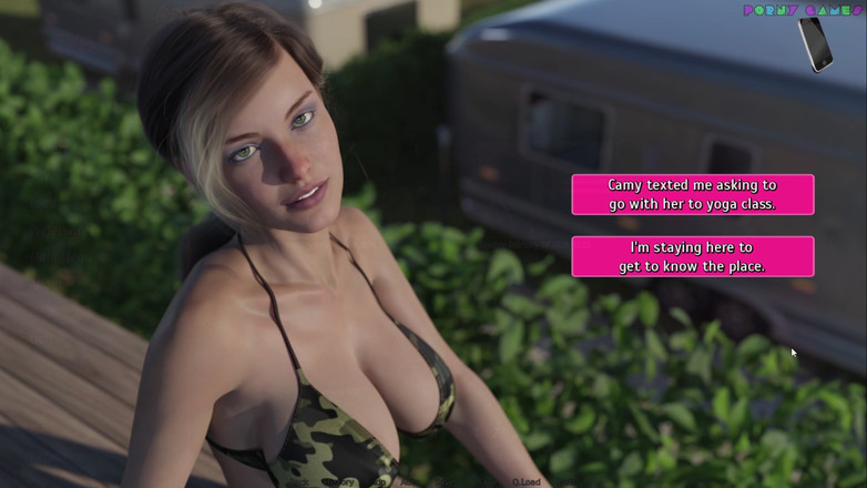 Porny Games: Жизнь вместе г-н Blackeyes - стрип Блэк Джек, первый день на нудистском кемпинге 2