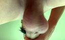 Idmir Sugary: Tampilan bawah close up untuk gadis remaja penurut (under balls pov)