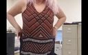 PinkhairblondeDD: Stripping at Work Compilation