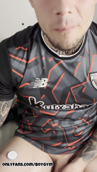 My Big Cock Cums Watching Football
