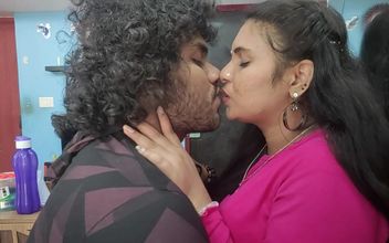 Vaishnavy Hot Boobs Press and Lip Lock by Sharun Raj Mallu Couple Hot Boobs Press and Lip Suck Indian Couple Hot Boobs Press