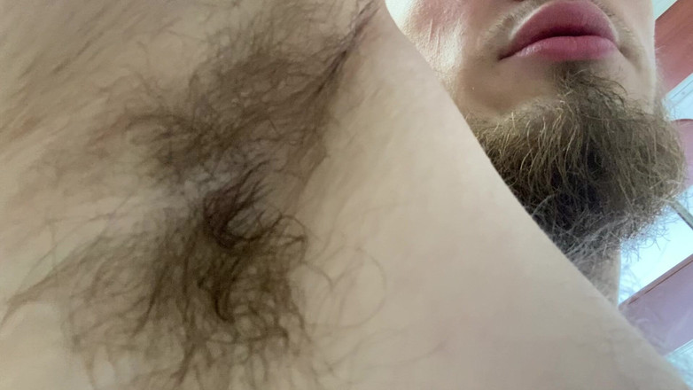 Hunky time: Worship My Muscles and Hairy Body