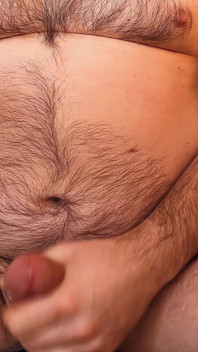 Dominant Moaning Stepdaddy Jerks off for His Stepson