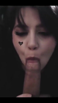 Goth dívky dávají nejlepší kouření