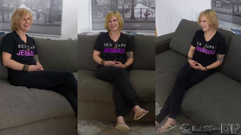 GLASSDP: Karlee Paige's allereerste drievoudige xxx hardcore porno