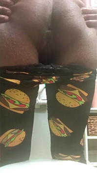 Teen Sneaks to Show off Her Fat Ass