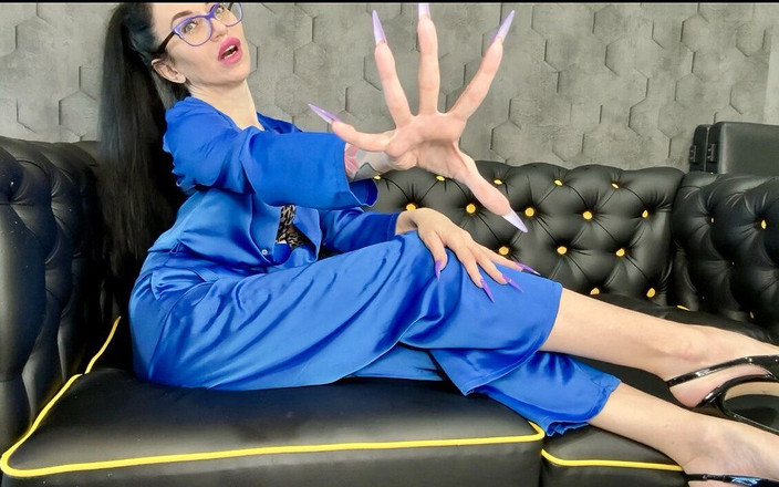 Julia domaina: Nuova forma lunga e nuovo colore viola, artigli, dita lunghe...