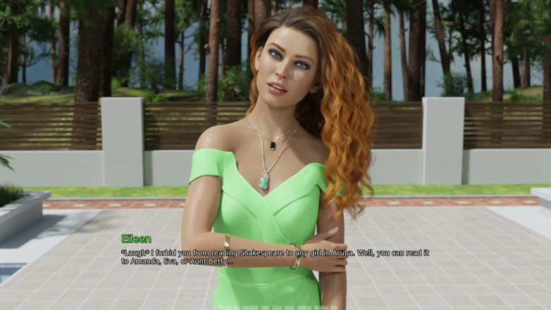 3D Cartoon Porn: Moje kolej 264 - čtyři manželky: Eileen, Betty, Olivia a Norah Claim Mark