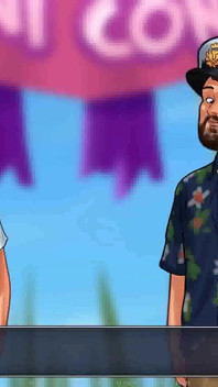 Saga de verano: competencia de tetas universitarias en la playa ep 204