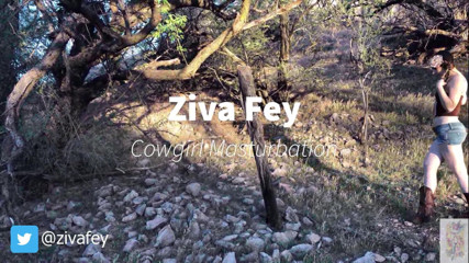 Ziva Fey: Ziva Fey - masturbace cowgirl