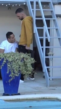 A sexy young Latino twink fucked outdoor by Jimy Fix