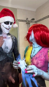 Jack et Sally se font laver