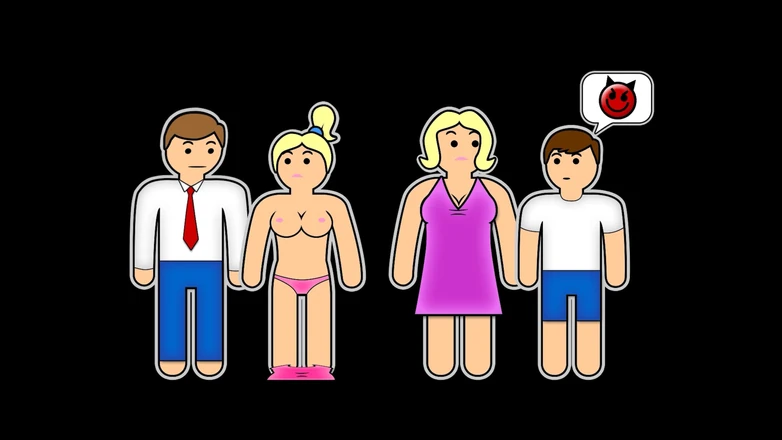 My Pervy Family: Сводная сестра блондинка скучала и раздражала, но давай кончить - Dixie Lynn