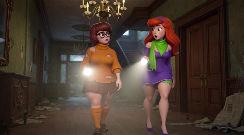 My night collection: Velma and Daphne Become Fully Nude in Haunted Mansion Ghost...