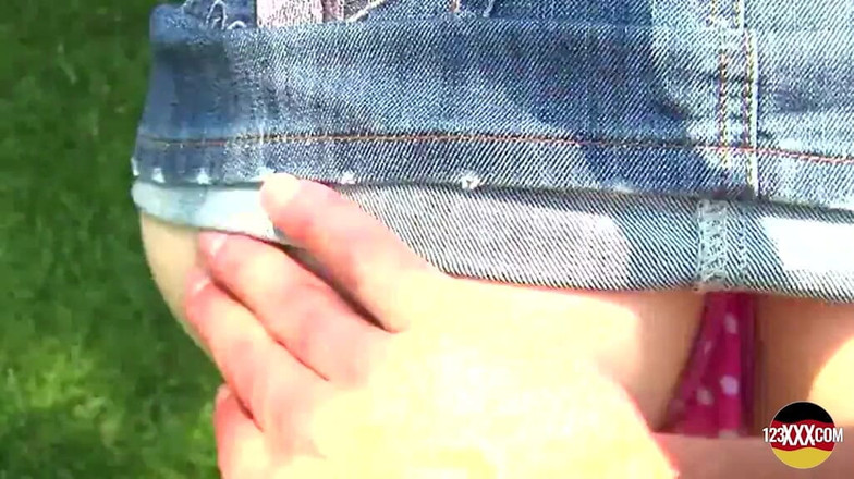 123XXX - 100% Amateurs: German Blonde Getting Her Shaved Cunt Smashed in POV