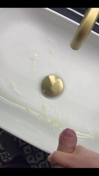 Here Is My Cumshot From Last Night. Who Is Going to Lick It up First?