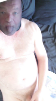 Horny Wanking with Pantyhose as a Mask
