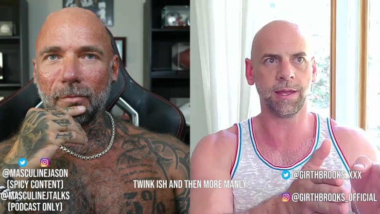 Raw and Uncensored with Masculine Jason: Porn Star Confessions - Girth Brooks (episode 143)